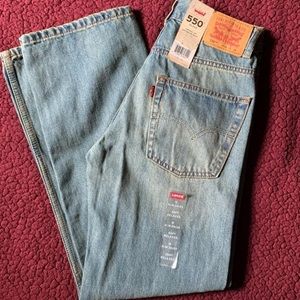 Levis Jeans For Boy 550 Slim size 16